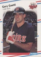 1988 Fleer - Gary Gaetti #10