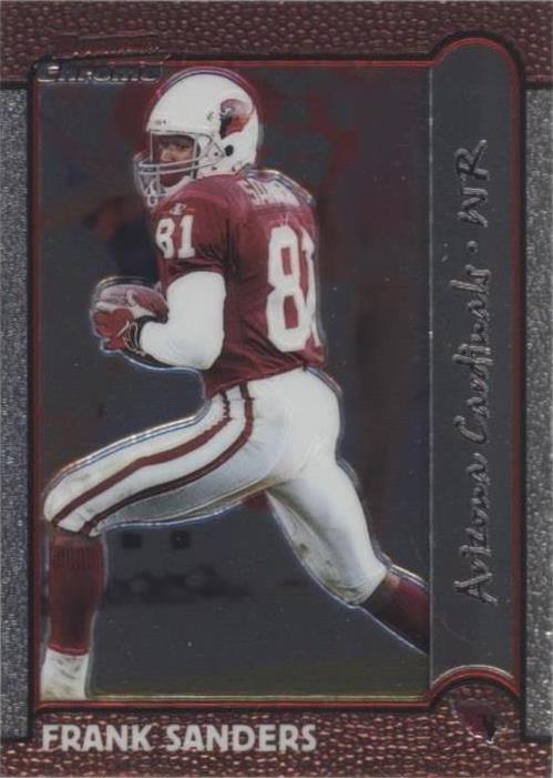 1999 Bowman Chrome Frank Sanders #9