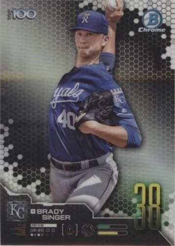 2019 Bowman - Brady Singer #BTP-38