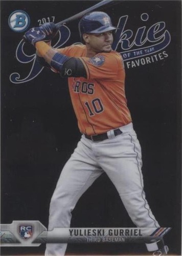 2017 Bowman - Yuli Gurriel #ROYFI-YG