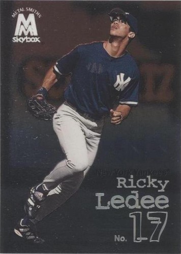 1999 Skybox Molten Metal - Ricky Ledee #41