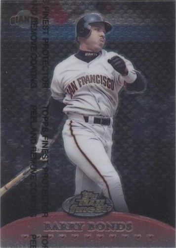 1999 Topps Finest - Barry Bonds #TF18