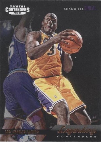 2012-13 Panini Contenders - Shaquille O'Neal #5