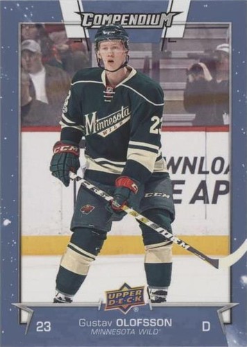 2017-18 Upper Deck Compendium - Gustav Olofsson #134