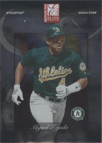 2002 Donruss Elite - Miguel Tejada #41