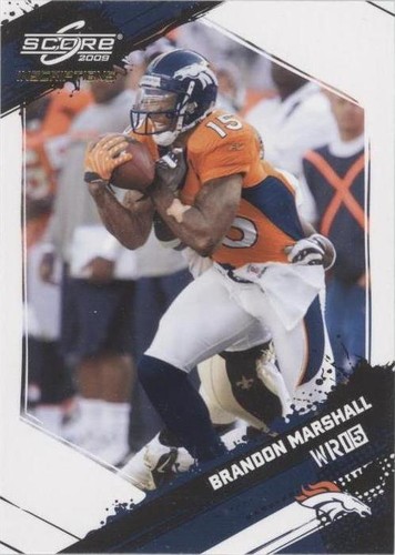 2009 Score Inscriptions Brandon Marshall #84
