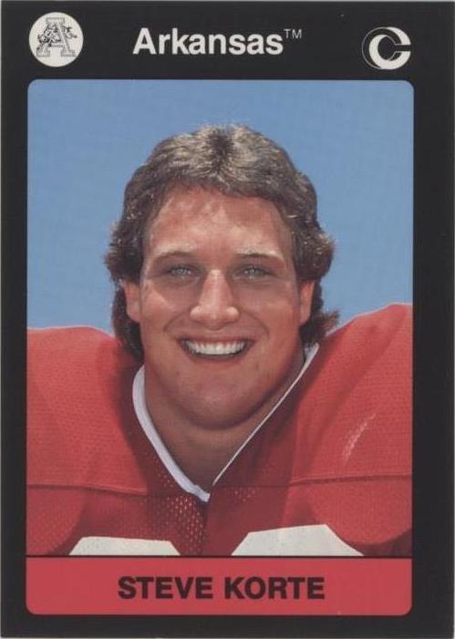 1991 Collegiate Collection Steve Korte #71