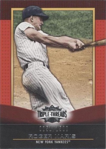 2011 Topps Triple Threads - Roger Maris #71