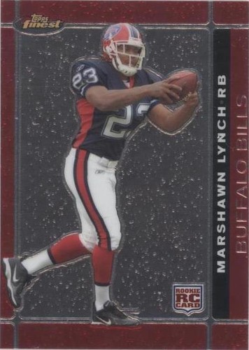 2007 Topps Finest Marshawn Lynch #113
