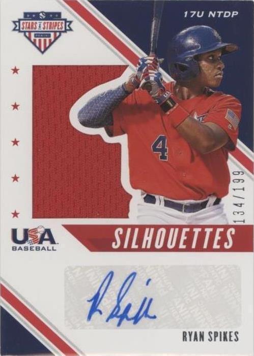 2020 Panini USA Baseball Stars & Stripes - Ryan Spikes #USJ-RS