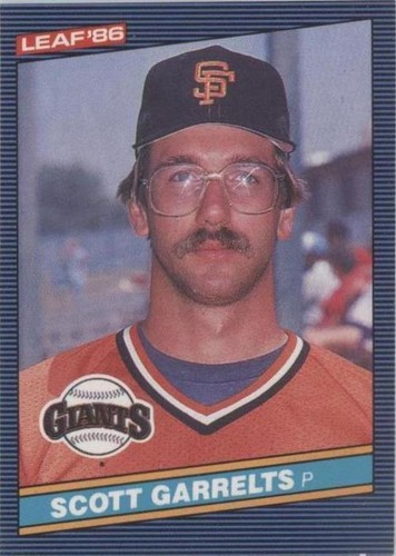 1986 Leaf Canadian - Scott Garrelts #180