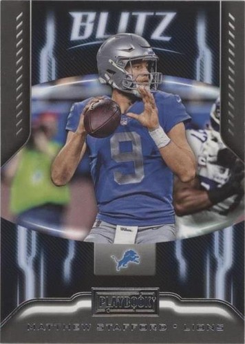 2018 Panini Playbook Matthew Stafford #10