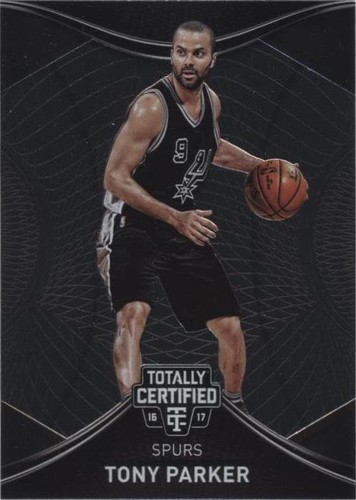2010 Panini Totally Certified Red Tony Parker AUTO /25 #117