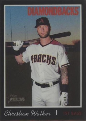 2019 Topps Heritage High Number - Christian Walker #THC-591
