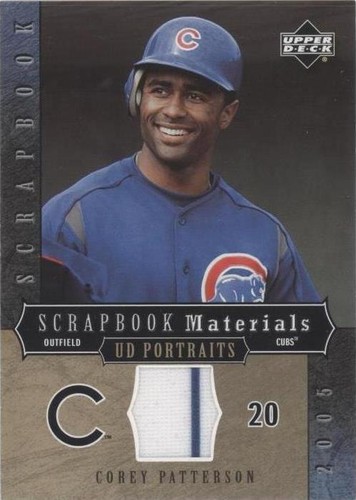 2005 Upper Deck Portraits - Corey Patterson #SM-PA