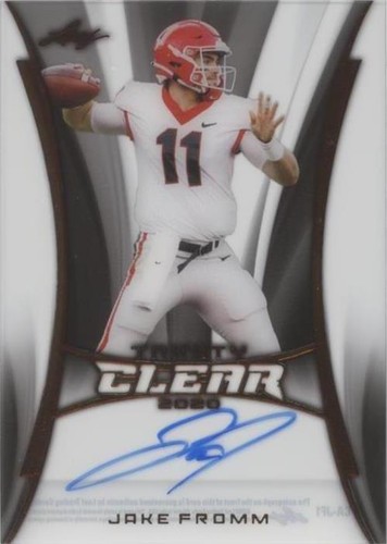 2020 Leaf Trinity Jake Fromm #CA-JF1