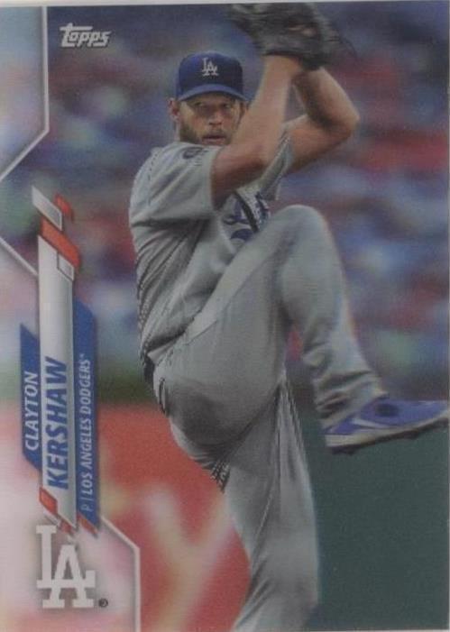 2020 Topps 3D Lenticular - Clayton Kershaw #118