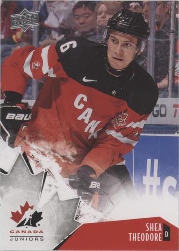 2015 Upper Deck Team Canada Juniors - Shea Theodore #35