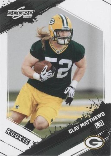 2009 Score Clay Matthews #324