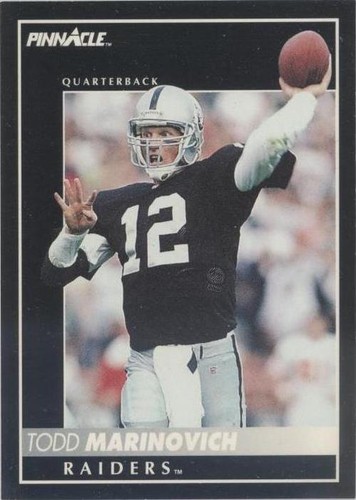 1992 Pinnacle Todd Marinovich #262
