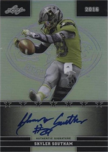 2016 Leaf U.S. Army All-American Bowl Skyler Southam #89