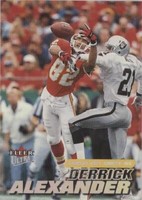 2001 Fleer Ultra Derrick Alexander #39