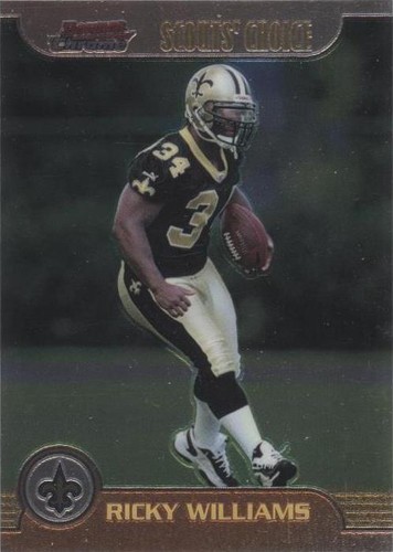 1999 Bowman Chrome Ricky Williams #SC18