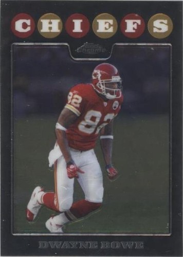 2008 Topps Chrome Dwayne Bowe #TC71