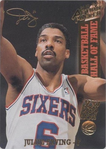 1993 Action Packed Hall of Fame - Julius Erving #56G