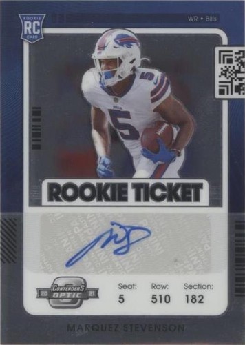 2021 Panini Contenders Optic Marquez Stevenson #185