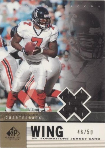 2003 SP Game Used Edition Michael Vick #F1-MV