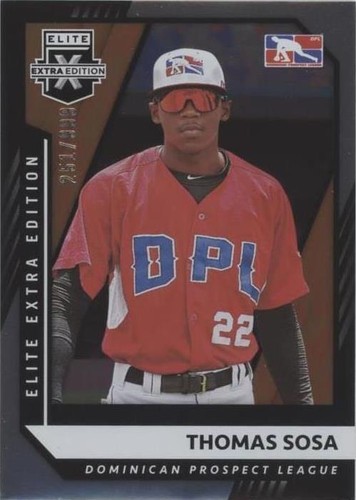 2021 Panini Elite Extra Edition - Thomas Sosa #186