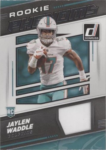 2021 Panini Donruss Jaylen Waddle #RPJ-JWA