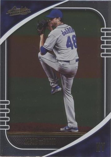 2021 Panini Absolute - Jacob deGrom #19