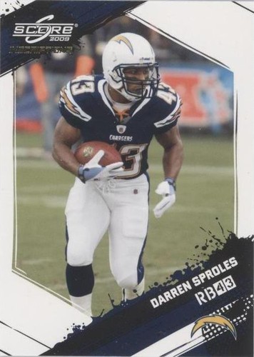 2009 Score Inscriptions Darren Sproles #239