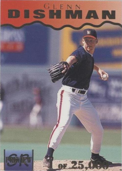 1995 Signature Rookies - Glenn Dishman #8