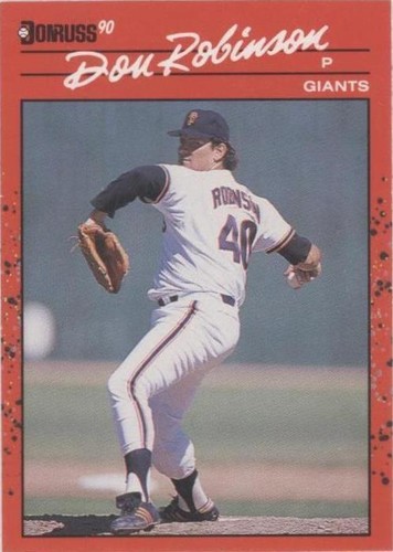 1990 Donruss - Don Robinson #258