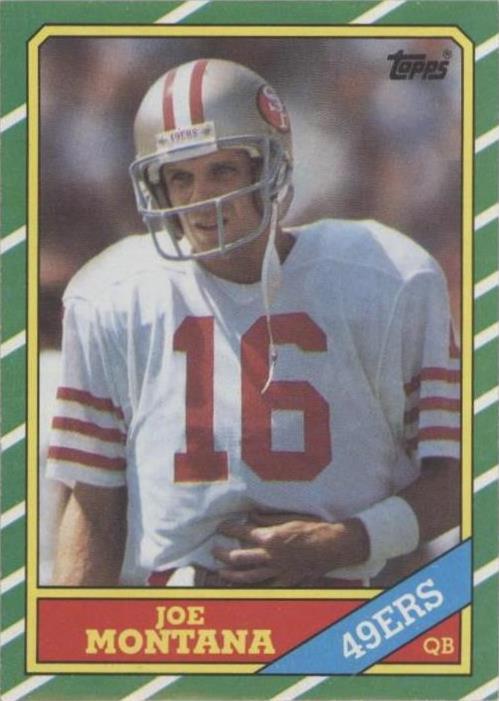 Topps Joe Montana 1986 #156
