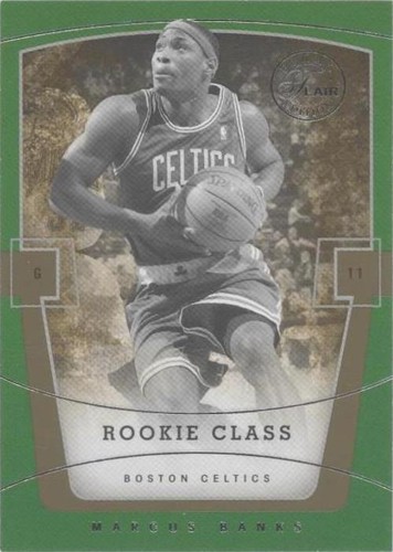 2003-04 Flair Final Edition - Marcus Banks #76