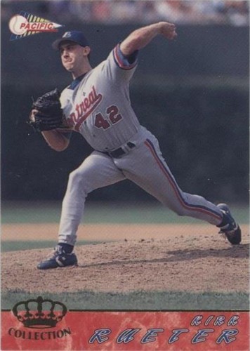 1994 Pacific Crown Collection - Kirk Rueter #389