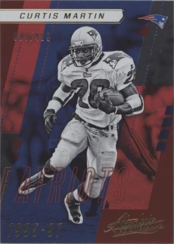 2017 Panini Absolute Curtis Martin #136