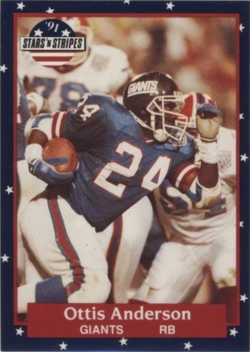 1991 Stars 'n Stripes Ottis Anderson #90