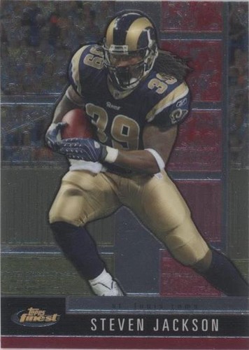 2008 Topps Finest Steven Jackson #42