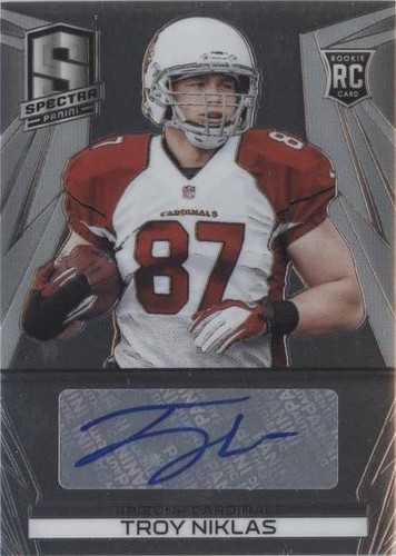 2014 Panini Spectra Troy Niklas #313