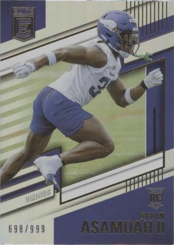 2022 Panini Donruss Elite Brian Asamoah II #199