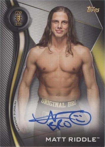 2019 Topps WWE NXT - Matt Riddle #A-BRO