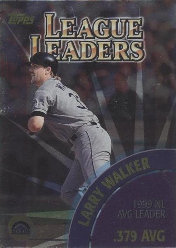2000 Topps - Larry Walker Nomar Garciaparra #461