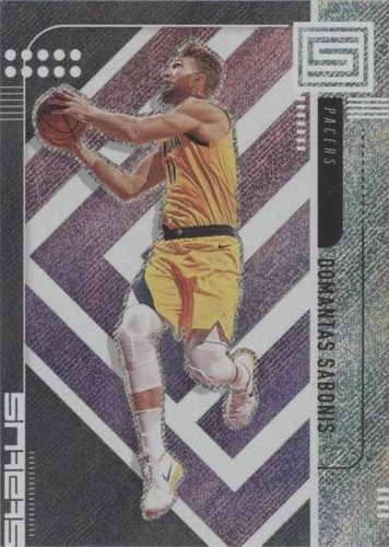 2019-20 Panini Status - Domantas Sabonis #154