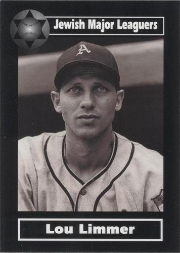 2003 American Jewish Historical Society Jewish Major Leaguers - Lou Limmer #78