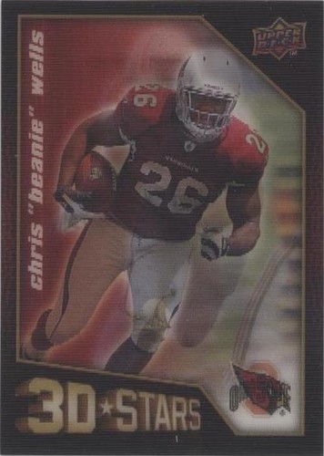 2009 Upper Deck Chris Wells #3D-33